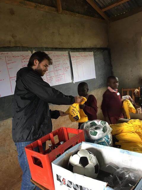 One the ground experiences from our Uni student volunteers/2018 June Kevin O Callaghan volunteer in Kenya