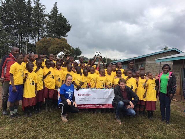 One the ground experiences from our Uni student volunteers/2018 June Kevin & Rachel in Kenya